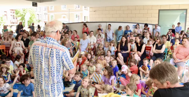 Voorleesfestival met Warre Borgmans